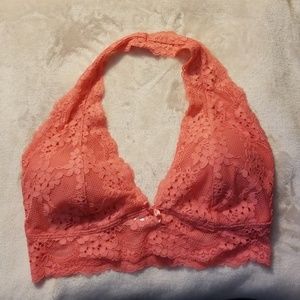 Lace Halter Top Bra